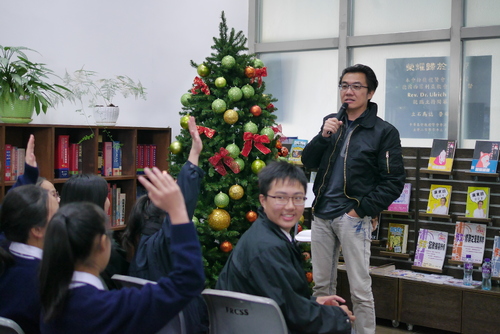 191203_歐陽偉豪先生Ben_Sir中文周會及圖書館分享會P2490751